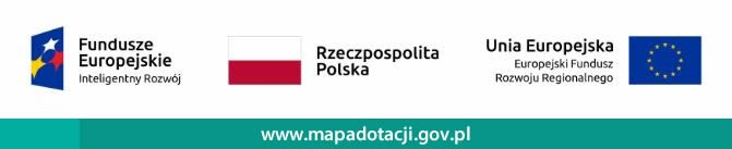 Zdjęcie z logami Funduszu Europejskiego, Rzeczpospolitej Polski i Uni Europejskiej